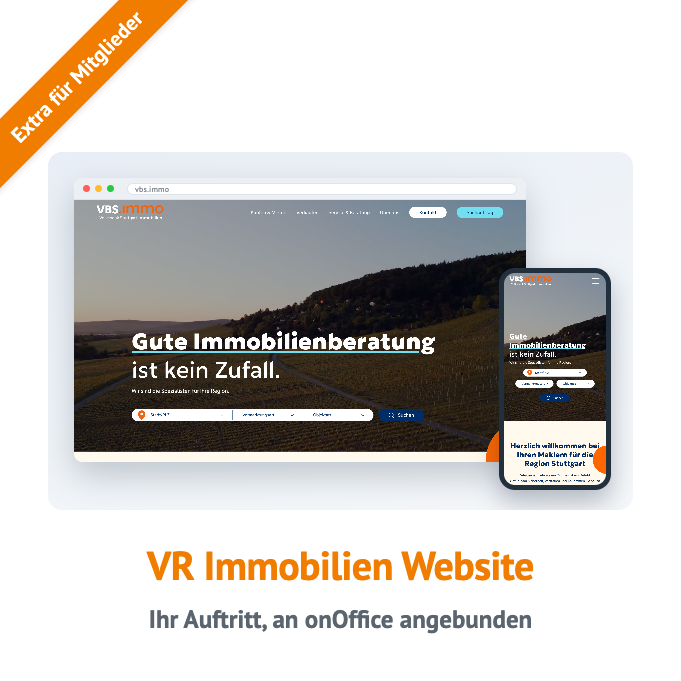 VR Immobilien Website